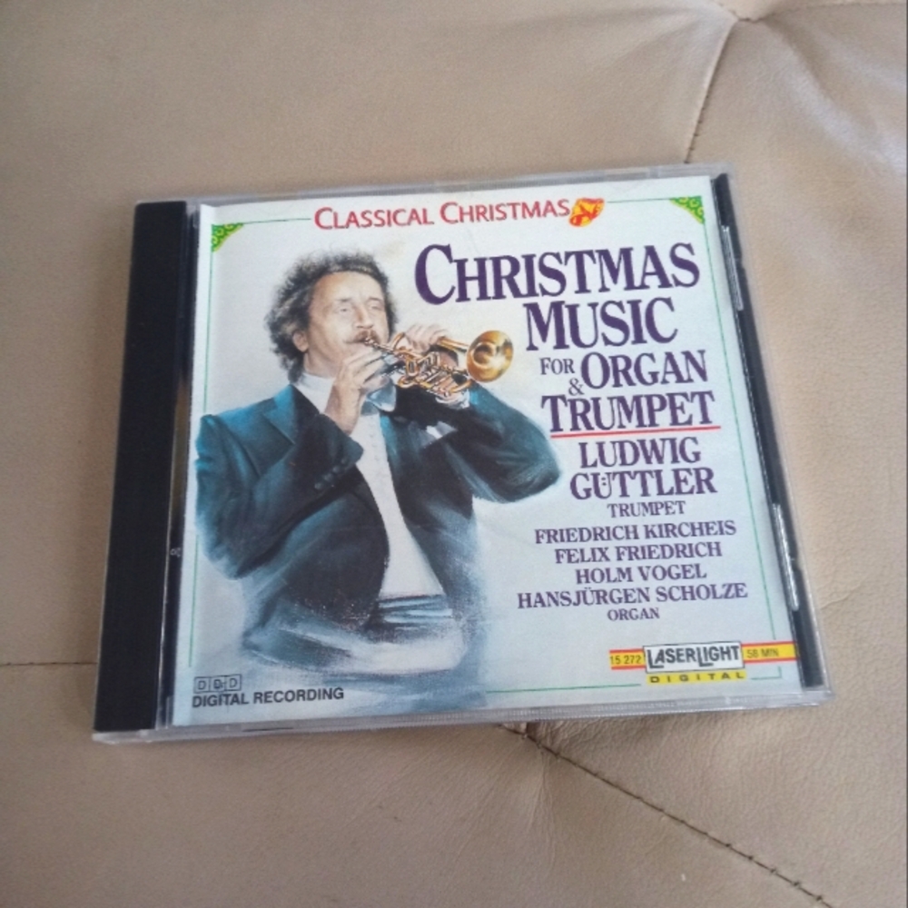 Organ & Trumpet Christmas music CD